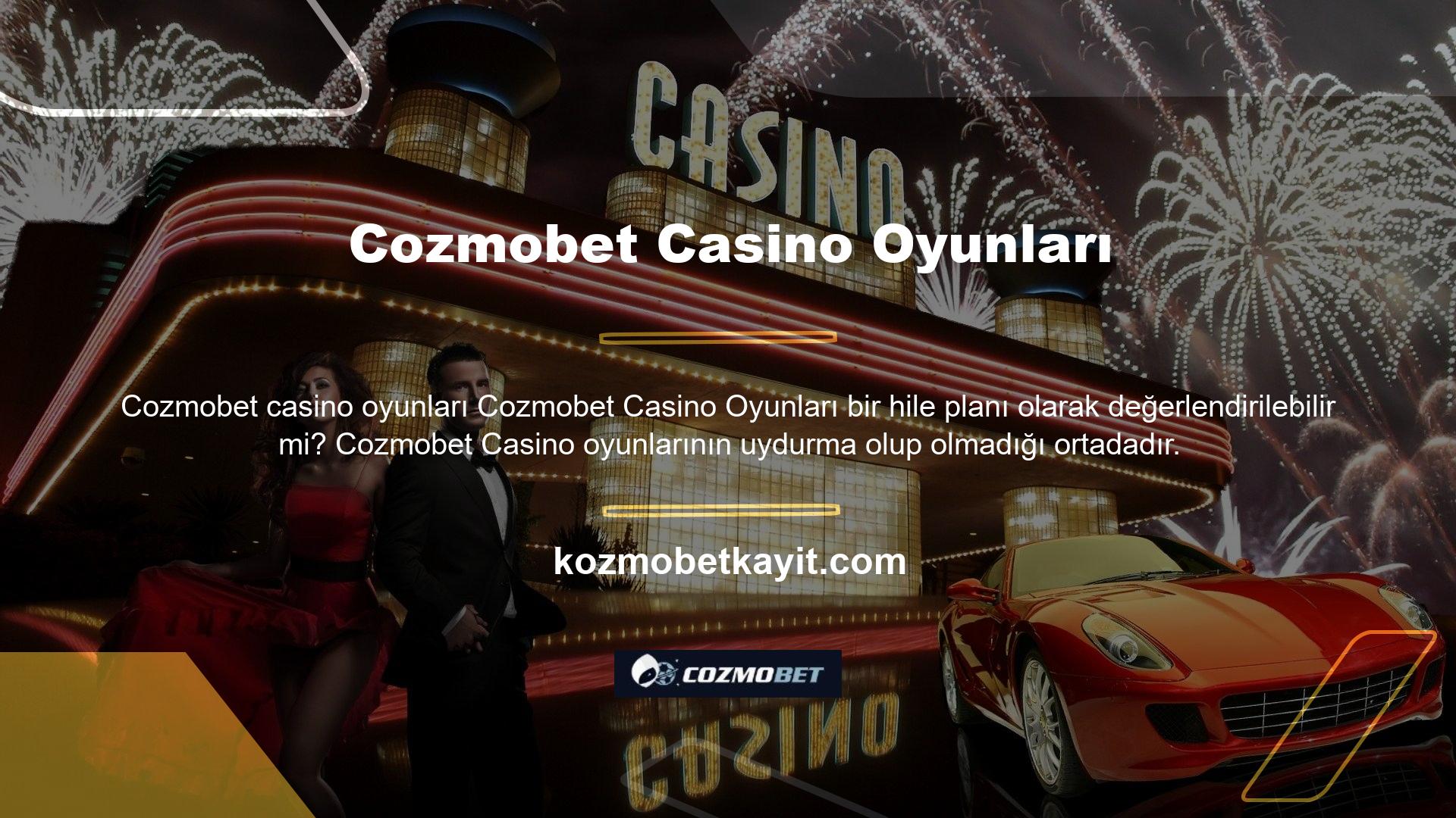 Bugün bile Cozmobet en yüksek puan alan casinodur